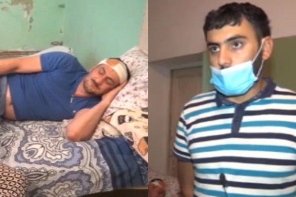 Azərbaycanda DƏHŞƏT: Qohumları tərəfindən amansızlıqla döyüldü (VİDEO)